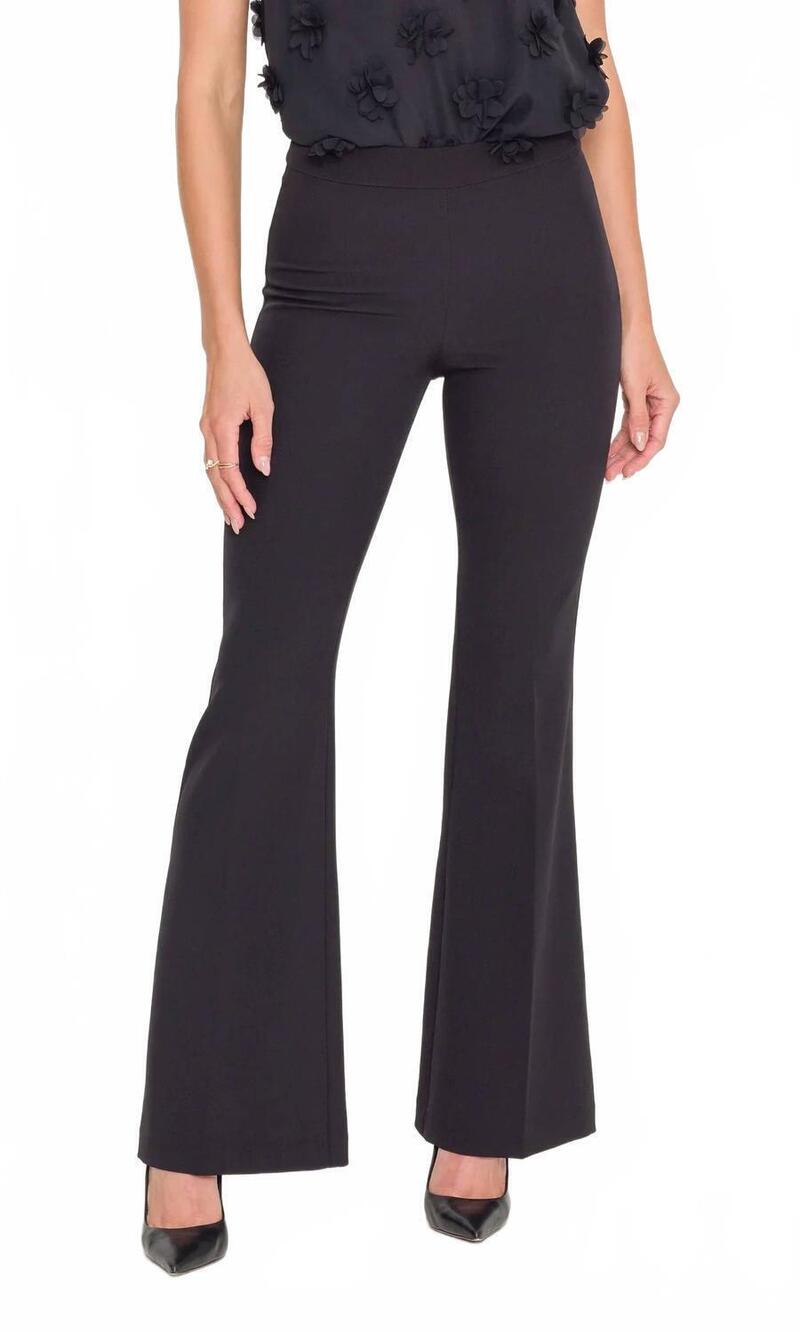 NEW GENERATION LOVE elise crepe pants in black